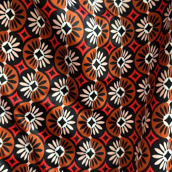 NWT Joyspun Brown Geometrical Design Spaghetti Strap Satin Cami PJ Top Pajama 3X - Picture 7 of 16